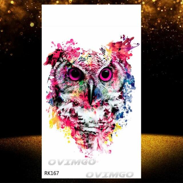 New Black Wolf Forest Sticker Tattoos Temporary Tree Fierce Animal Body Tattoo Luxury Design Custom Tatoos For Mens