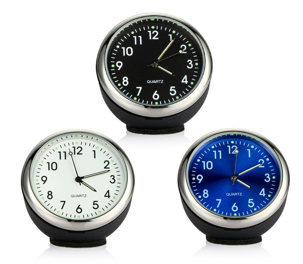 Car Clock Ornament Auto Watch Mini Clock Car Dashboard Clocks Luminous Car Clock Pocket Stick-On Clock Cars Air Vent Clip Quartz Clocks Vehicle Dashboard Decoration Automobiles Interior Dashboard Time Display Digital Pointer Clock In Car Accessories