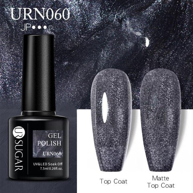 Matte Pink Blue Gel Nail Polish Semi Permanent LED Nail Art Design Elegant Warm Colors For Womens