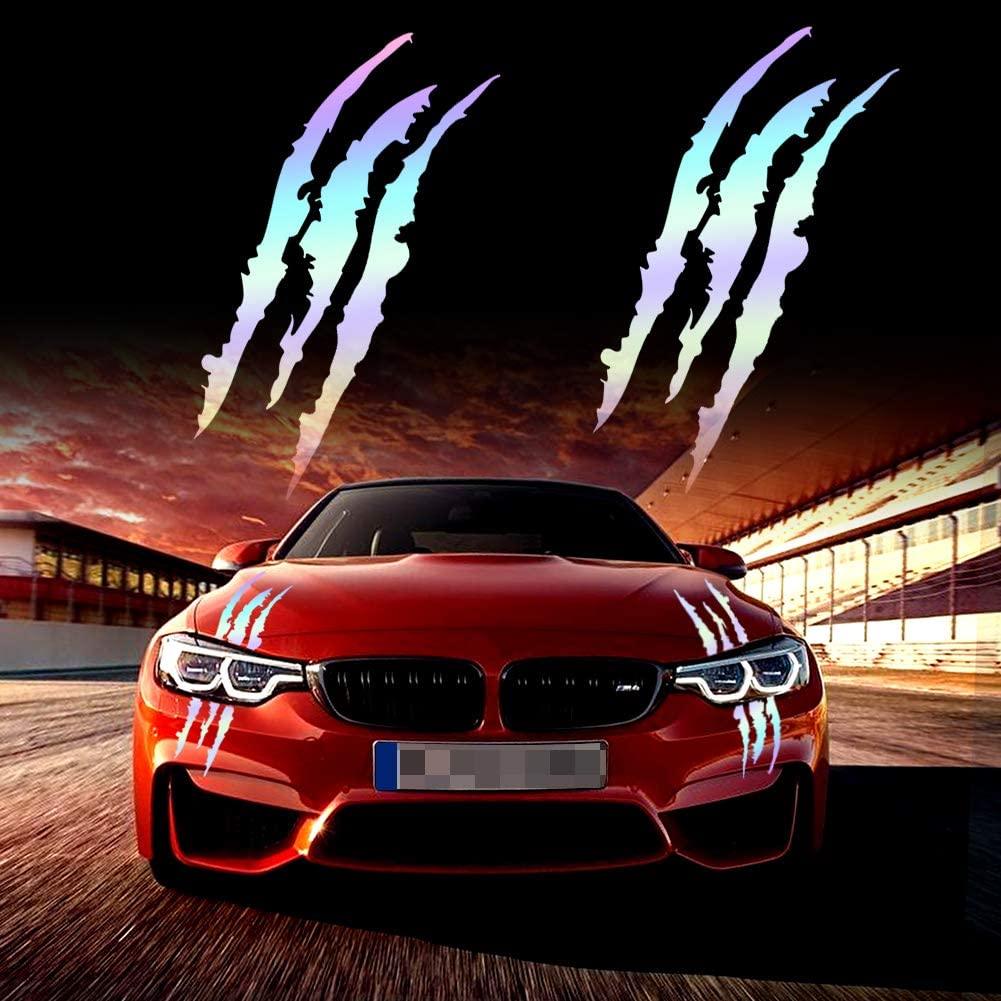 1Pair Car Rear View Mirror Sticker Reflective Decal Vinyl Sticker Decal Stripe Sticker Car Rear View Mirror Stickers Car Body Stickers Waterproof Reflective Car Side Stickers Auto Side Stripe Decals Side Mirror Reflective Decals Auto Rearview Stickers