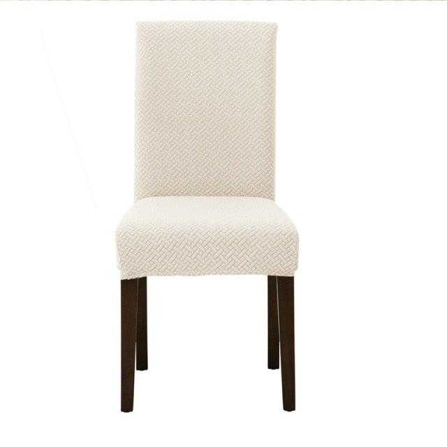 Dining Room Chair Cover Spandex Elastic Stretch Slipcover For Chairs Kitchen Hotel Banquet Sure Fit Home DΓ©cor Stretch Short Dining Room Chair One Piece Slipcover Form Fit Polyester/Spandex Machine Washable