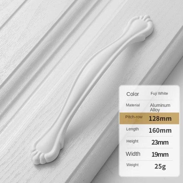 Handles Drawer Cabinet Furniture Kitchen Handles For Cabinet Knob Door Drawer Furniture Kitchen Knob Simplicity White Stainless Steel Hollow Tube Bar Drawer Pulls Cupboard Knob For Kitchen Furniture Hardware