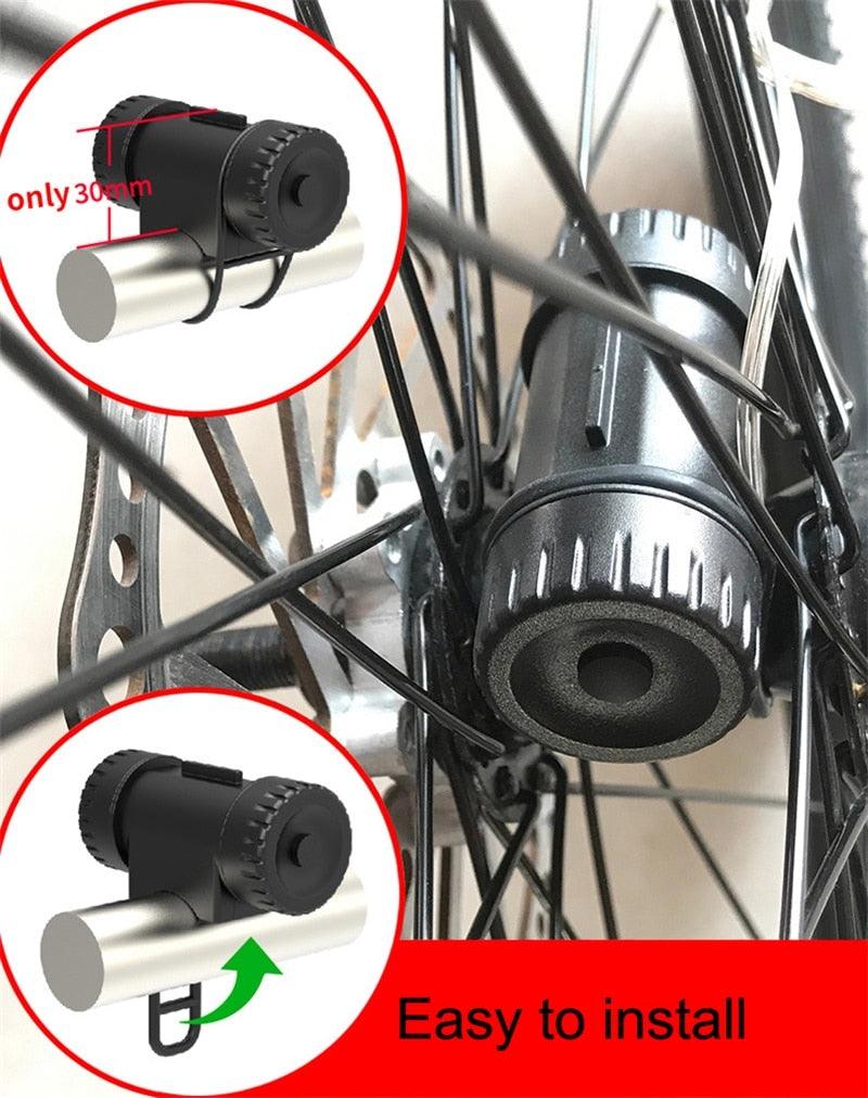Waterproof LED Bike Wheel Light Bicycle Spoke Light Bicycle Tire Light Strips Cycling Safety Warning Lamp Bike Wheel Lights Safety Warning Tire Strip Light For Night Riding Glow Light Fun Safety Light Bike Accessories For Kids