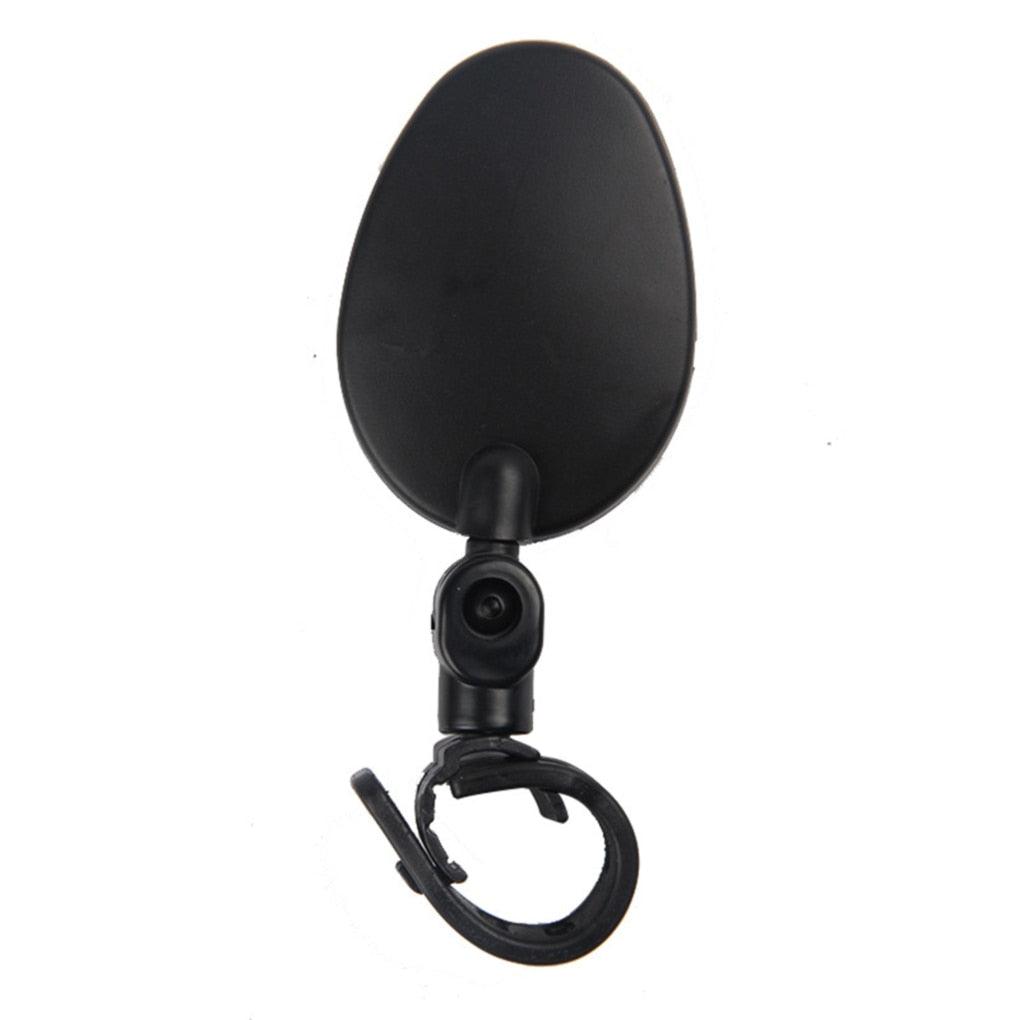Handlebar Bike Mirror Bicycle Rear view Lens Wide-Angle Safety Mirror Mountain Road Bicycle Wide-Angle Reflector Rotatable Handlebar Mirror Wide Angle Bicycle Mirror Cycling Rear View Mirror Shockproof Acrylic Convex Mirror Safe Rearview Mirror