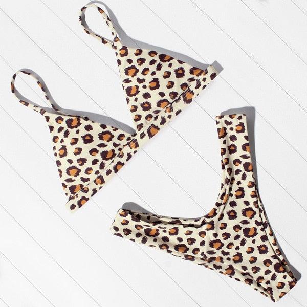 Micro Mini Bikini Swimwear Women Halter Push Up Bikini Set Padded Bra Women's Underwired Triangle Bathing Two Pieces Swimsuit Bikini Set Swimsuit Bandage Swim Suit