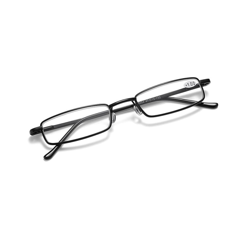 Reading Glasses for Men and Women Compact, Scratch Proof Simple Design Reading Glasses For Men & Women Ultra-light Portable Anti-fatigue Presbyopia Eyeglass With Case Diopter Eyewear