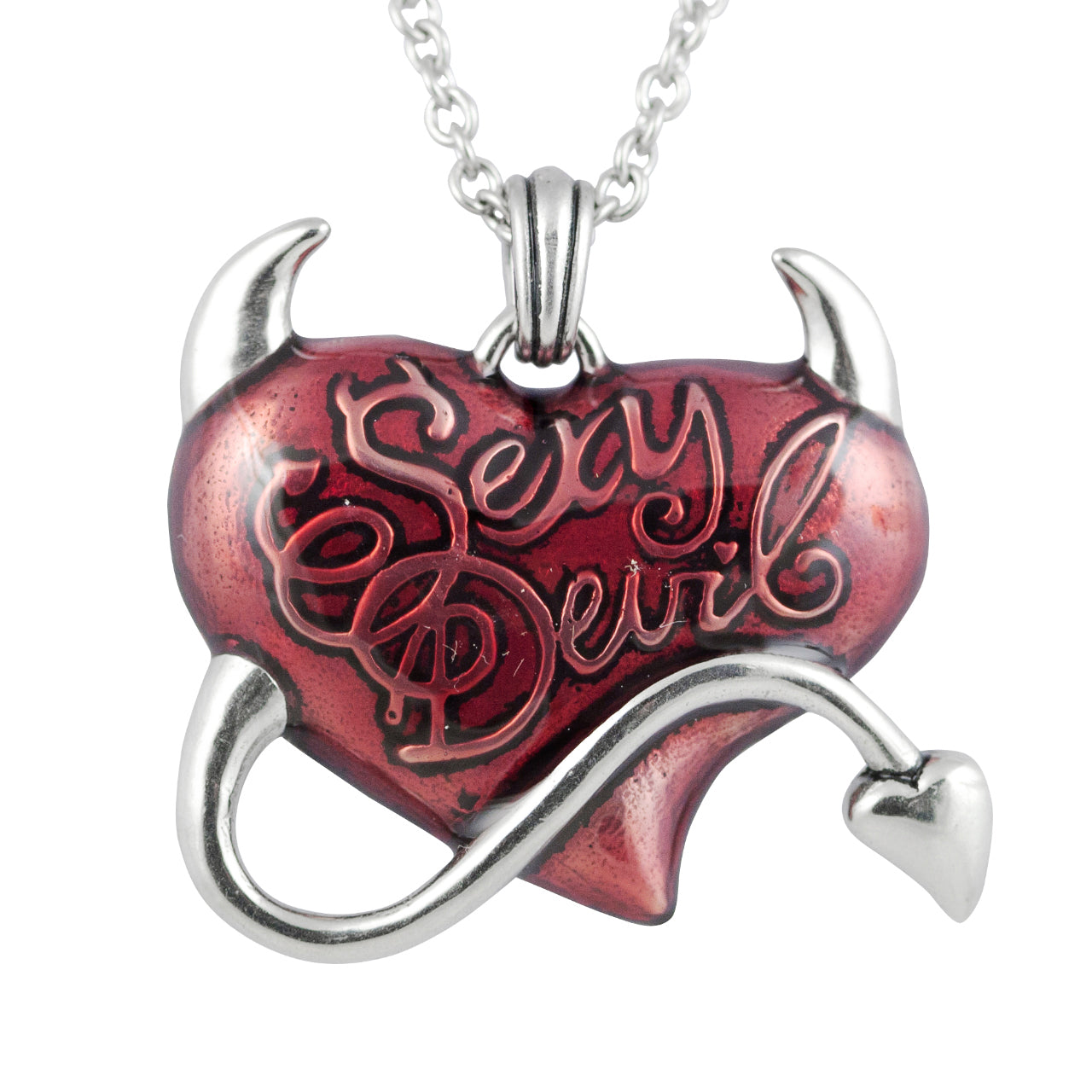 Rote Herz-Anhänger-Halskette, romantisches Geschenk für Damen, Schmuck