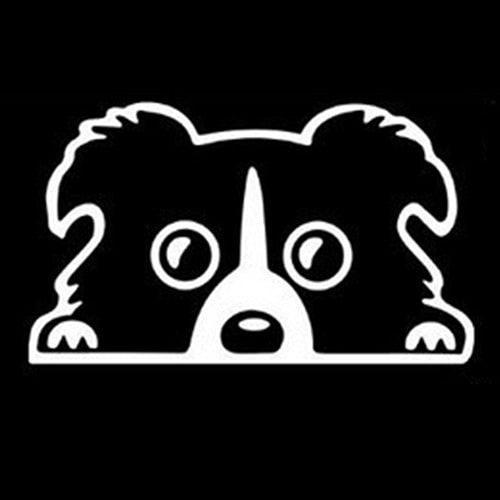 Reflective Peeking Cat Animal Car Styling Decorative Stickers Auto Window Decals Reflective PET Cartoon Car Vinyl Sticker Decal Car Accessories Cat Watching Vinyl Reflective Decals Waterproof Funny Self-Adhesive for Car Window Bumper Laptop Motorcycle