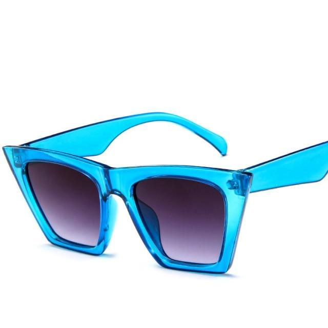 Retro Aviator Oversized Square Classic Alloy Frame glasses Sunglasses For Women/Men Luxury Glasses For Women Eyewear Women