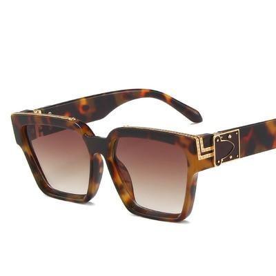 Retro Aviator Square Classic Alloy Frame glasses Classic Sunglasses For Male Square Shape Sunglasses For Female HD Polarized UV400 Protection Sunglasses