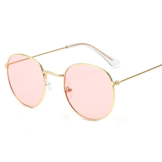 Round Style New Oval And Retro Shape Sunglasses For Women New Elegant Design Eyewear For Women Men Small & New Round Glasses For Men & Women