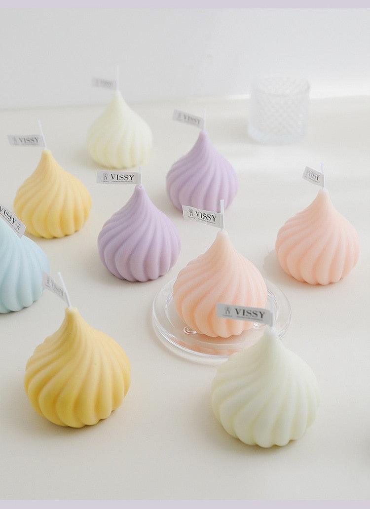 Small Whirlwind Candle Wedding Decoration Aromatherapy Candle Home Decor Natural Paraffin Wax Long Lasting Aromatherapy Candles Stress Relief For Women