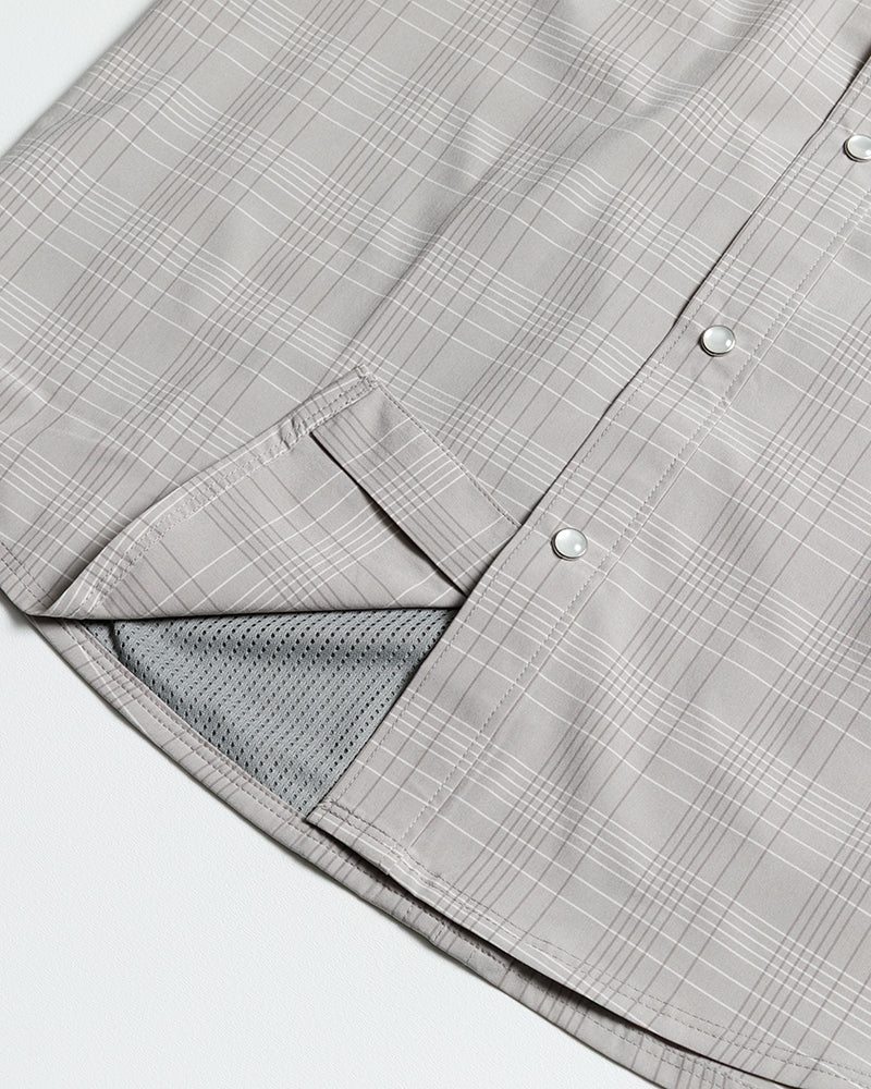 Chemise Deke SS - Gris orage
