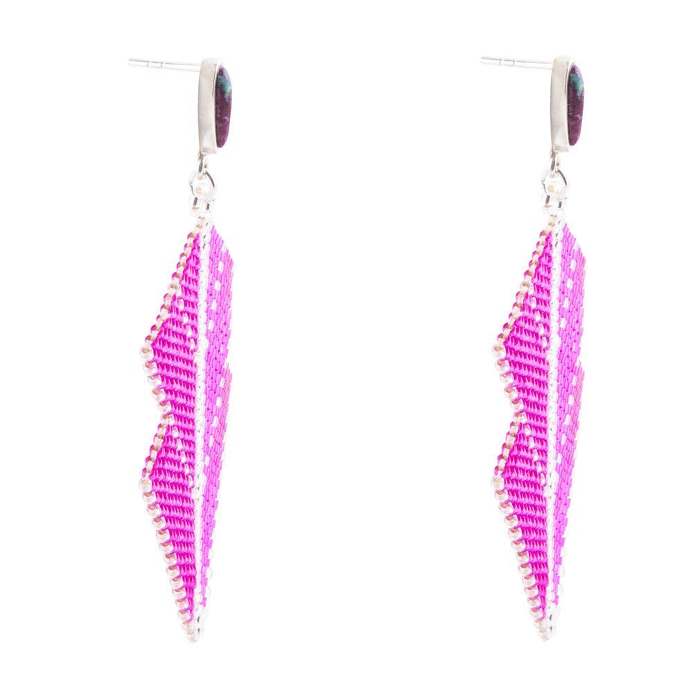 Straight To The Point Seed Bead Earrings - ThisandThatShoppe