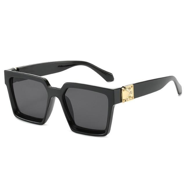 Stylish Square Sunglasses For Women & Luxury Eyeglasses For Women And Men square Sun Glasses For Men Eyewear Women Oversized Square Frame Sunglasses Multiple Tinted Glitter Inspired Stylish Shades
