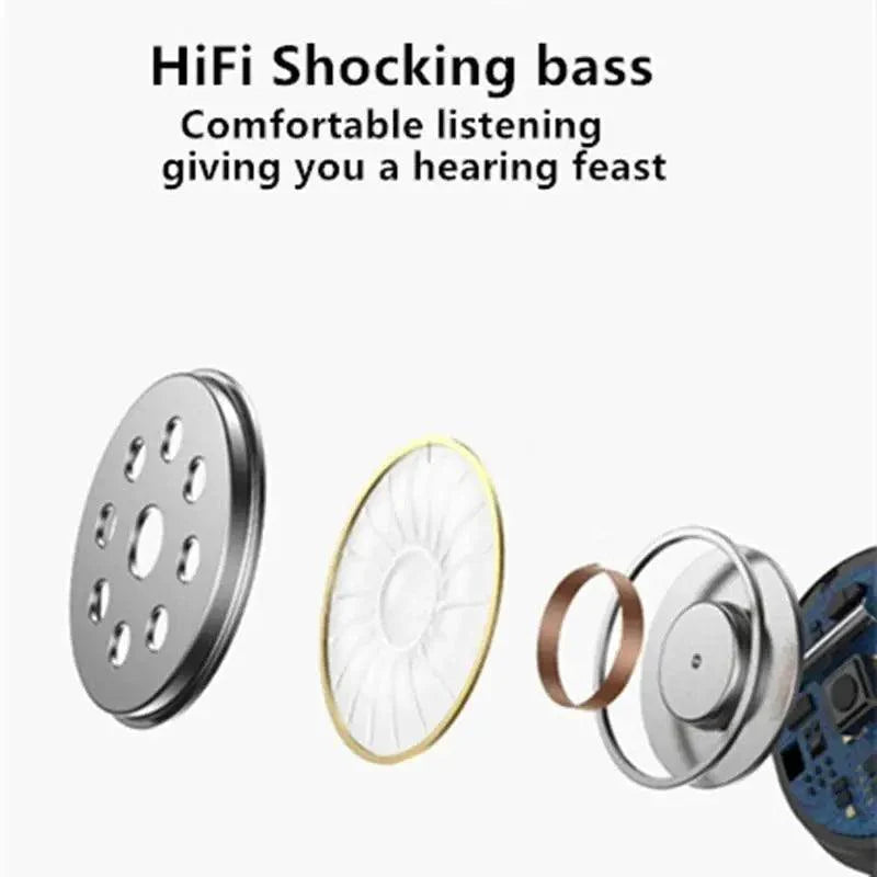 Stylish Wireless Bluetooth Earphones Magnetic Sports Running Headset IPX5 Waterproof Noise Cancelling Stereo Magnetic Earphones With Mic For Workout Running Gym