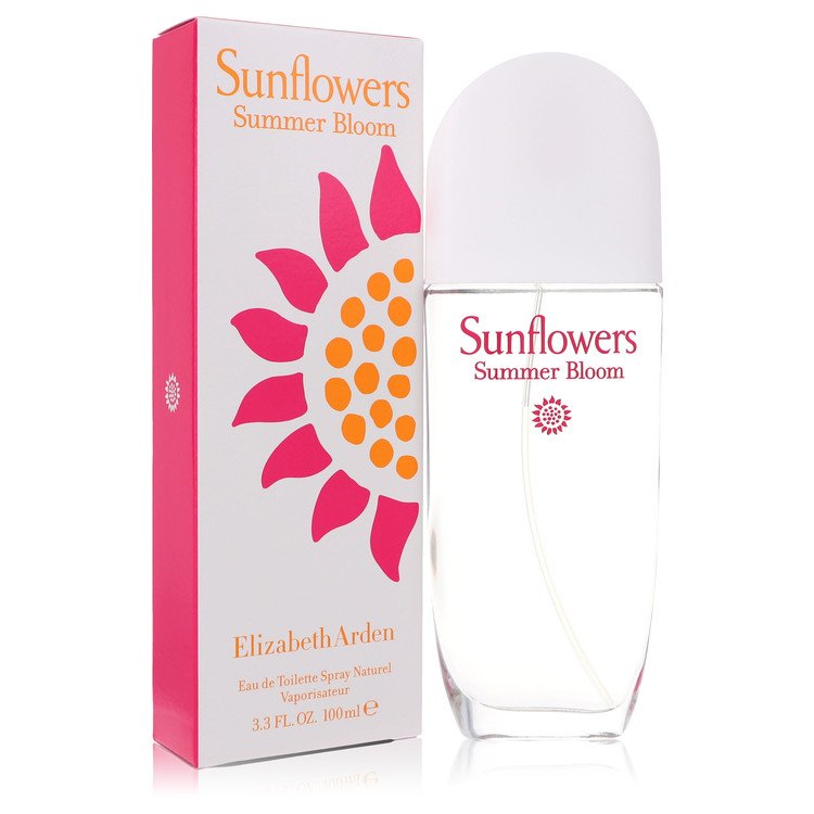 Sunflowers Summer Bloom von Elizabeth Arden Eau De Toilette Spray 100 ml für Damen