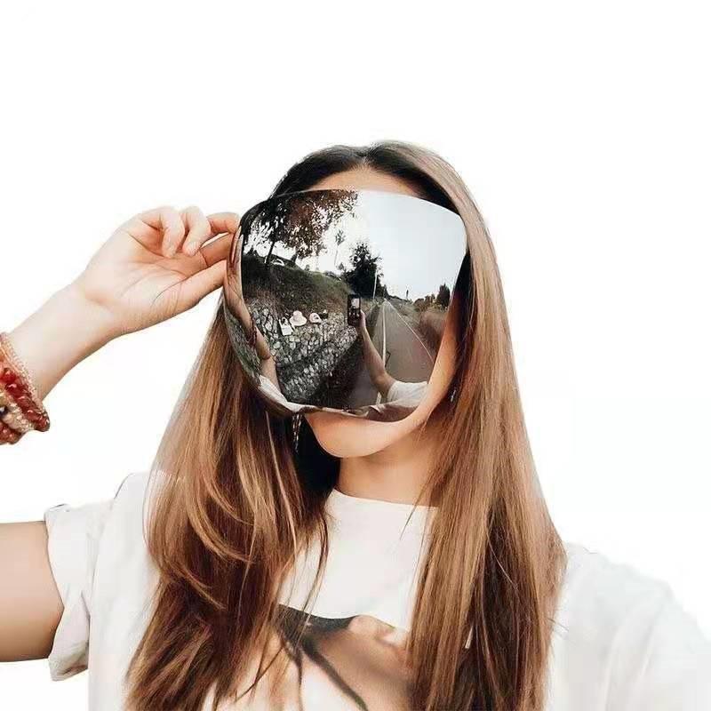 Sunglasses Full Face Cover Stylish Glasses New Protective Face-Shield Full Cover Glasses Sunglasses Anti-Spray Mask Protective Glass Sunglasses For Men & Women