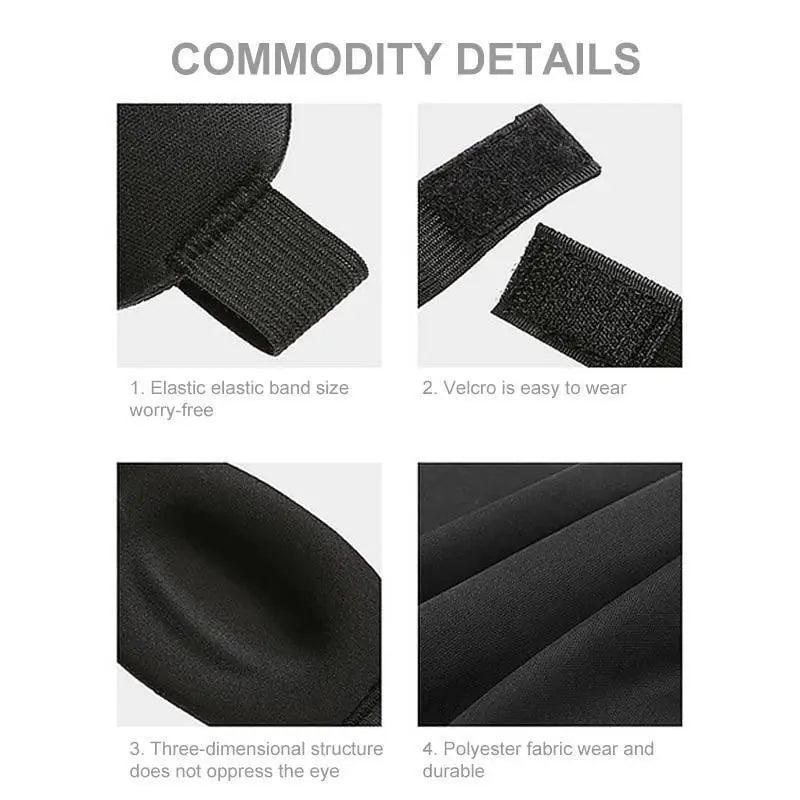Super Smooth Eye Shade Sleeping Mask Cover Natural Silk Blindfold For Sleep Comfortable for Full Blackout Sleep Eye Mask With Adjustable Strap