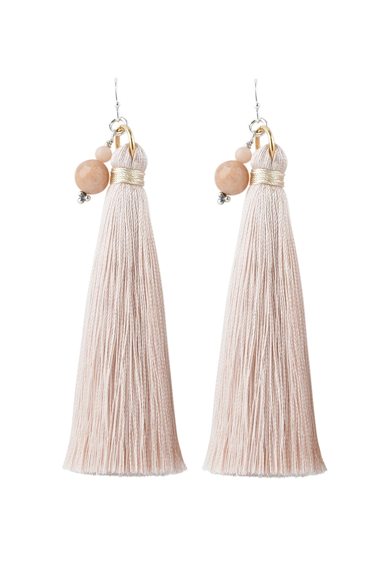 Boucles d'oreilles pompons roses