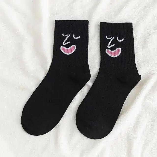 Trendy Women Candy Colors Casual Funny Socks Girl Socks Unisex Women Socks Stylish Socks Funny socks Cute Cool Colorful Cotton socks for Women and Men Cozy Gifts