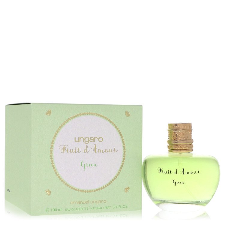 Ungaro Fruit D'amour Green par Ungaro Eau De Toilette Vaporisateur 100 ml pour Femme