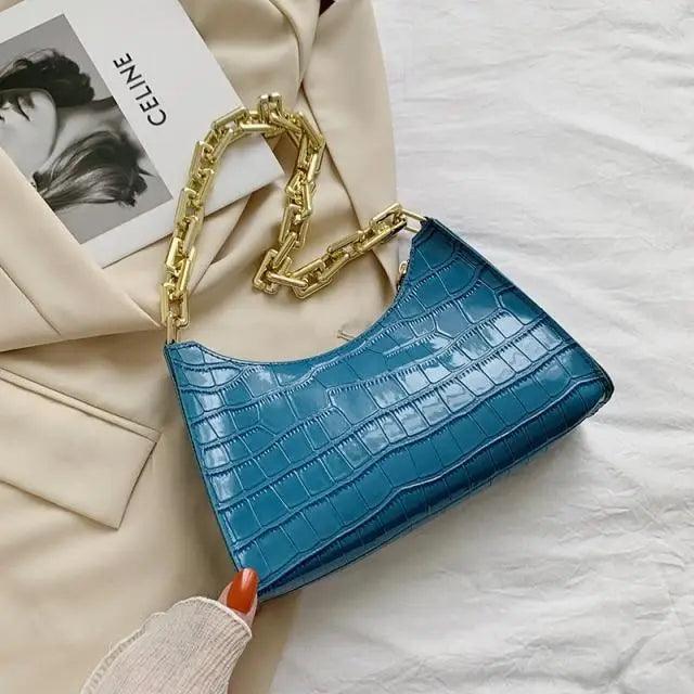 Unique Design Luxury Pattern Zipper Handbags With Stylish Texture Simple and Small Square Bags for Women
