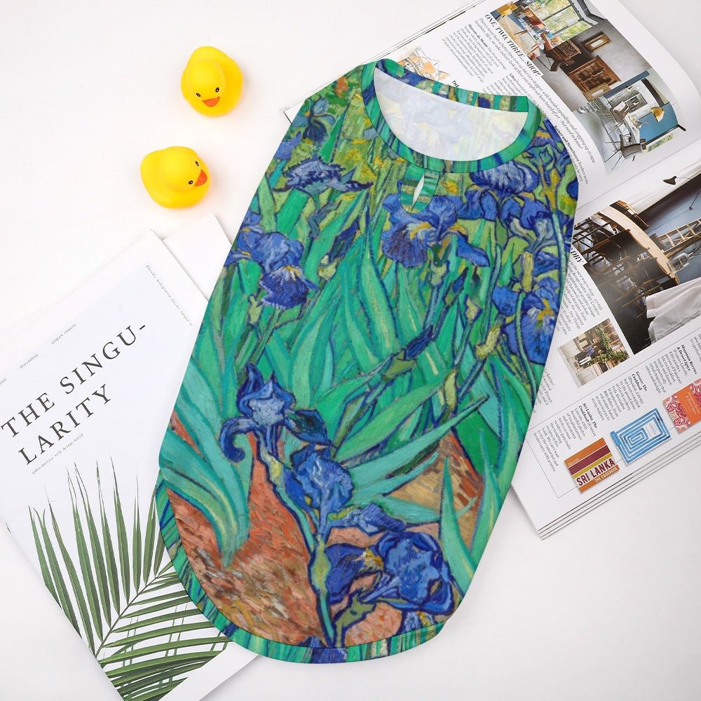 Van Gogh Irises Pet Vest