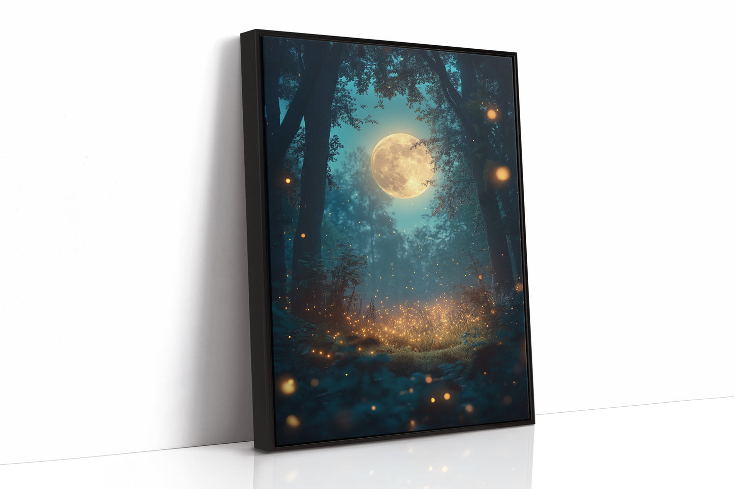 Murmures au clair de lune dans le bosquet