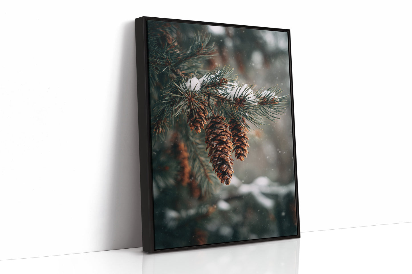 Sous le poids de l'hiver