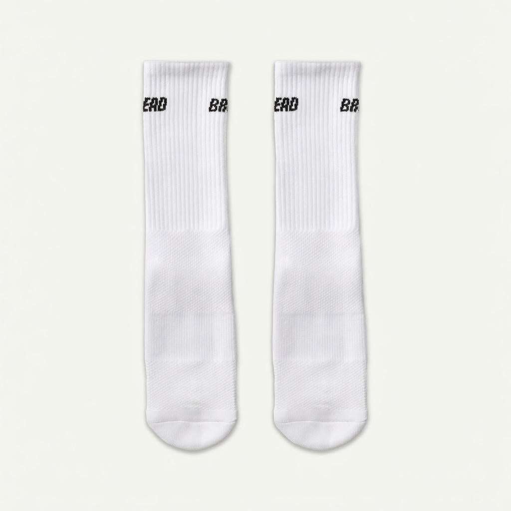 Bread Crew SocksCushioned with thick, quilted padding underfoot and breathable where it counts, the Bread Crew Sock is built for daily wear and lasting comfort.