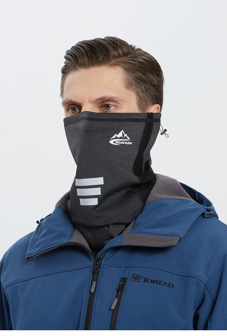 Windproof Warm Cycling Hiking Scarf Drawstring Skiing Snowboard Face Neck Gaiter Men Headband MTB Winter Bandana for Men Women Summer Cool Printed Half Mask Bandana Face Cover Neck Gaiter Bike Outdoor Sport Fishing Cycling Ski Hiking Tube Scarf Men Women