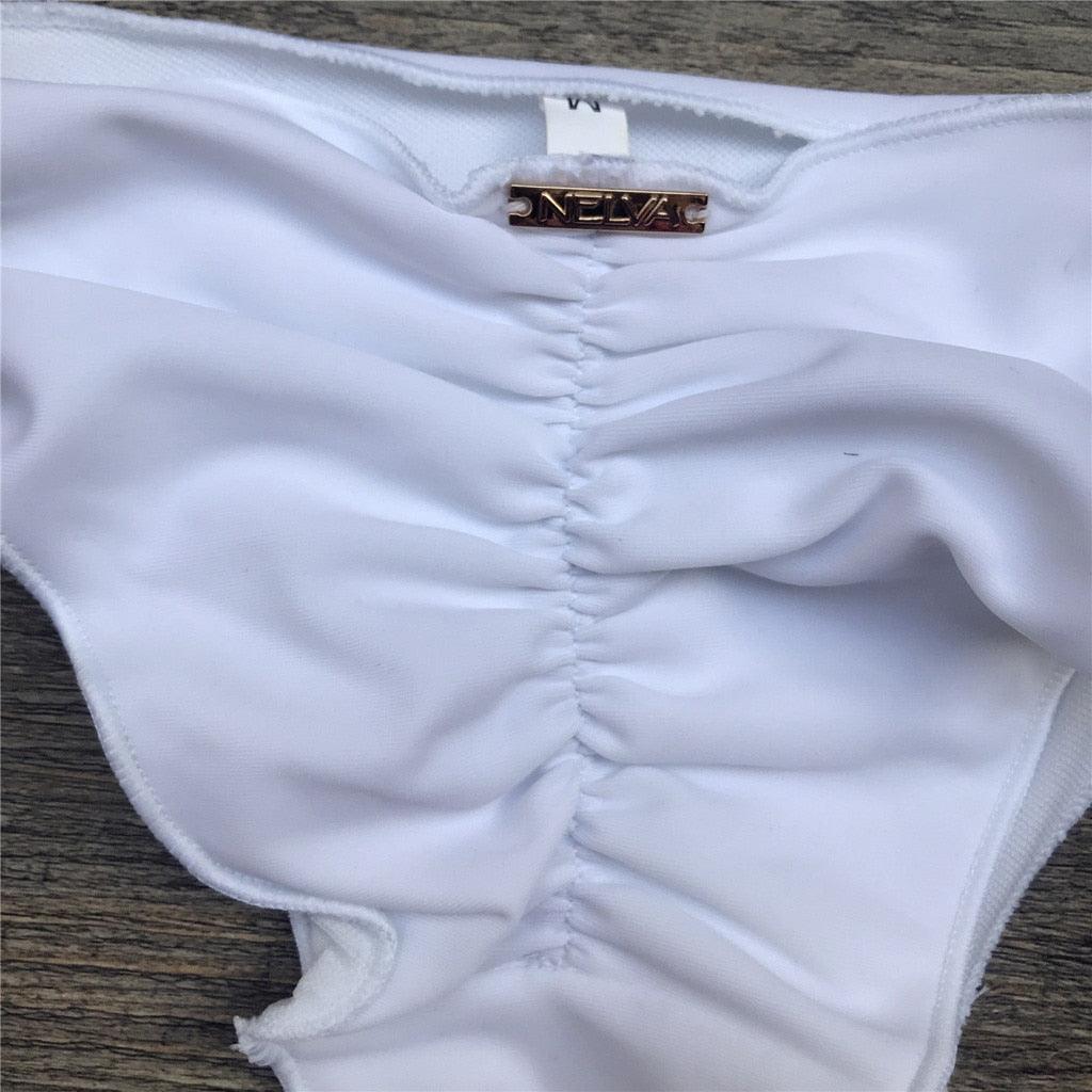Women Bikini Swimsuit Bandage Floral Print Swimwear Split Bathing Suit Swimsuit Women Two 2 Piece Split Swimsuit Bandage Bikini Sets Halter Tops Bottoms Strapless Swimwear