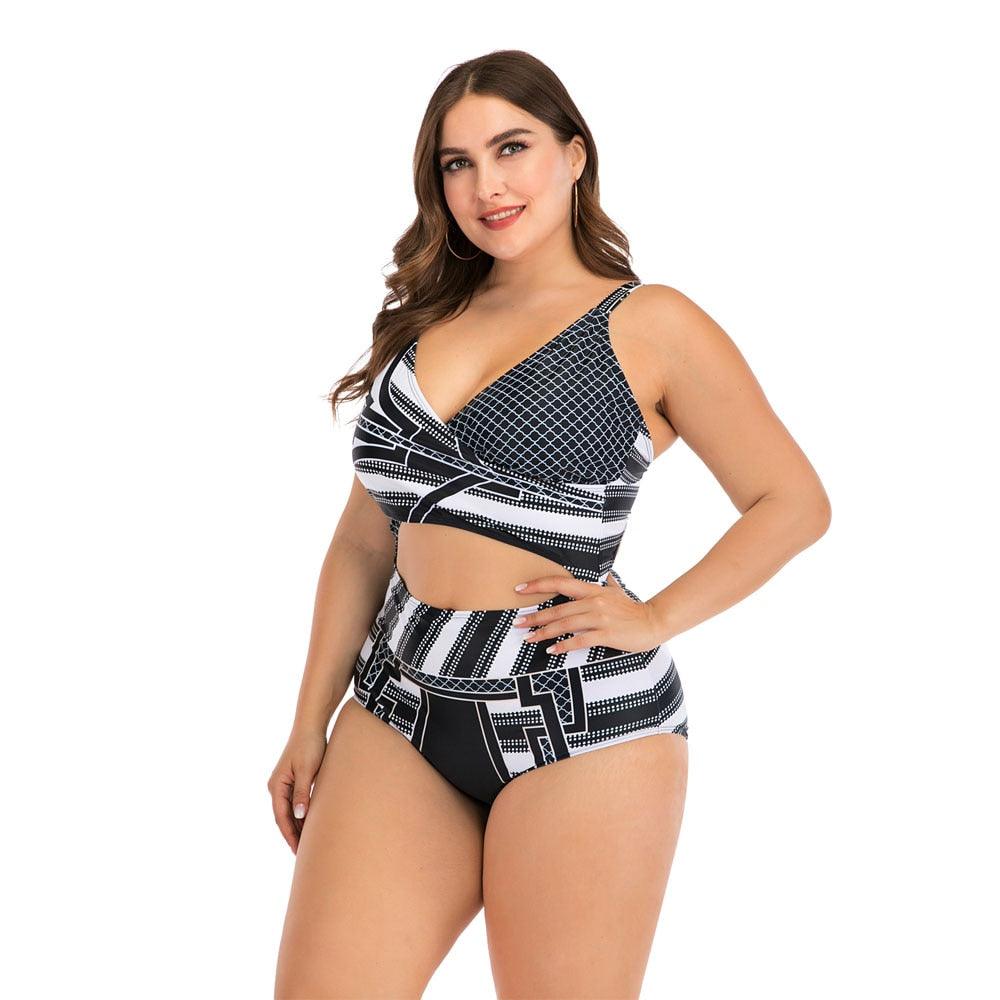 Women Push Up Bikini Sets Swimwear Women Swimsuit Plus Larges Size Bathing Swimming Suits Beachwear Women's Swimsuits Halter Push Up Bikini Two Piece Bathing Suits Women Plus Size Bikini
