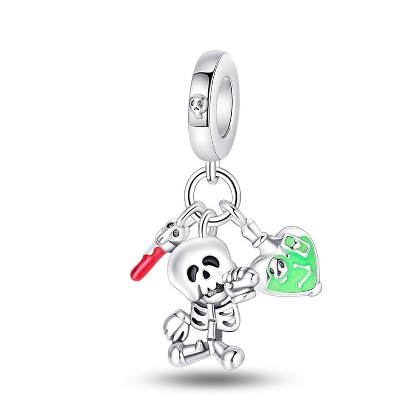 Halloween Skull DIY Bead Bracelet Accessories