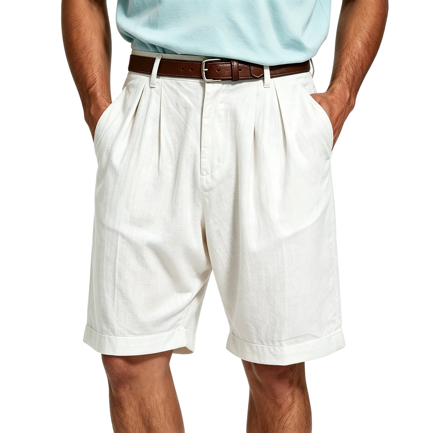 Straight-leg Casual Dress Pants Resort-style Versatile Capris