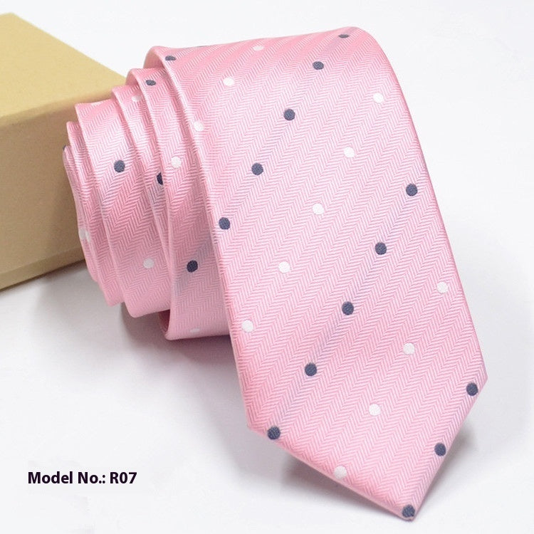 Fashion Exquisite Jacquard Tie Wedding Groom