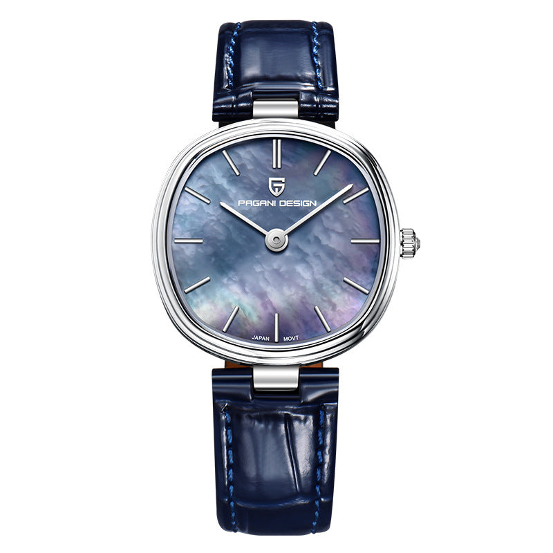 Womens Stainless-steel Quartz Waterproof Wristwatch