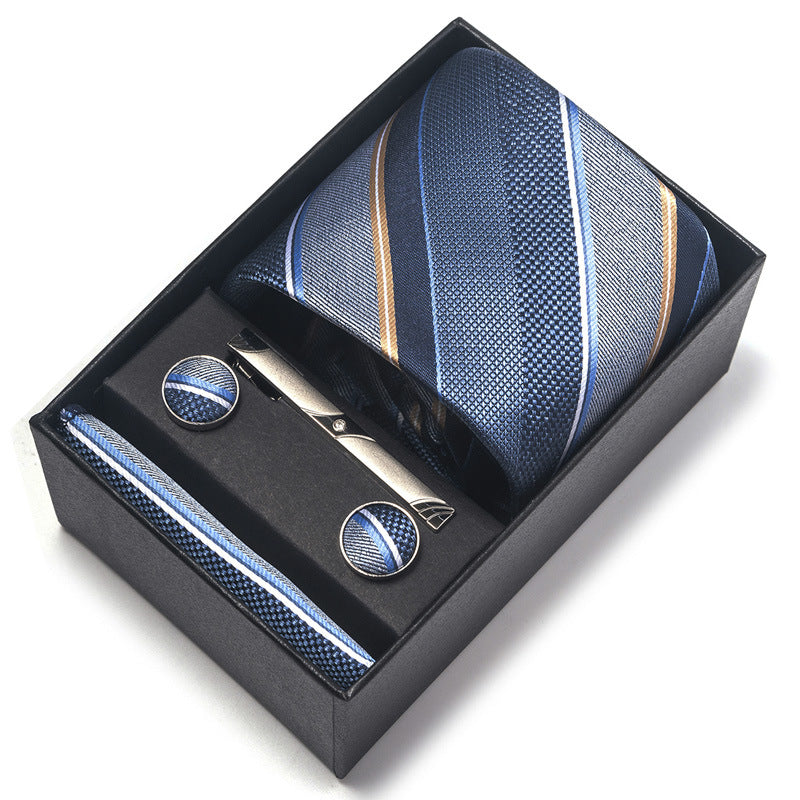 Direct-supply Mens Polyester Yarn-dyed Jacquard Formal Tie
