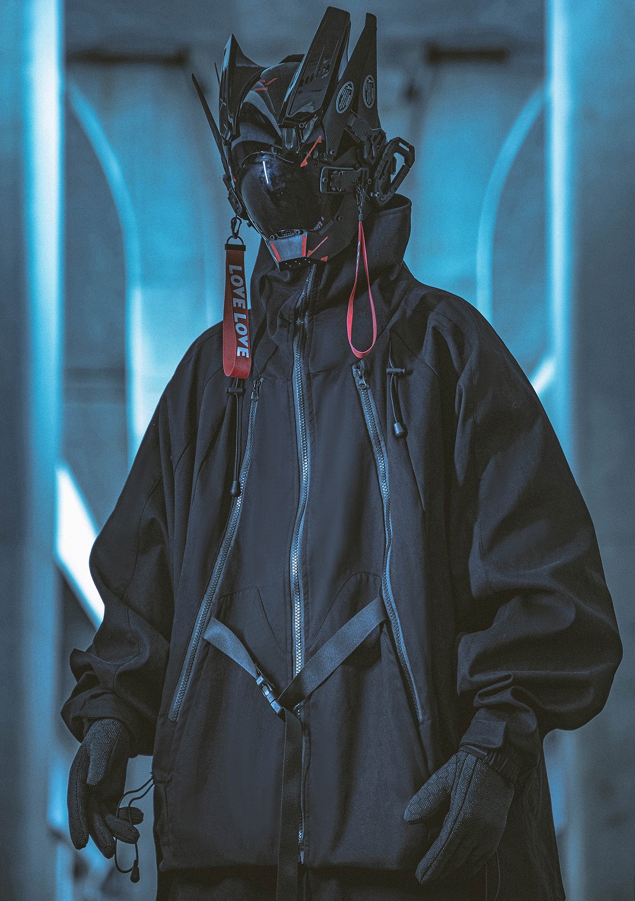 HiJ16 Dreifach-Reißverschlussjacke