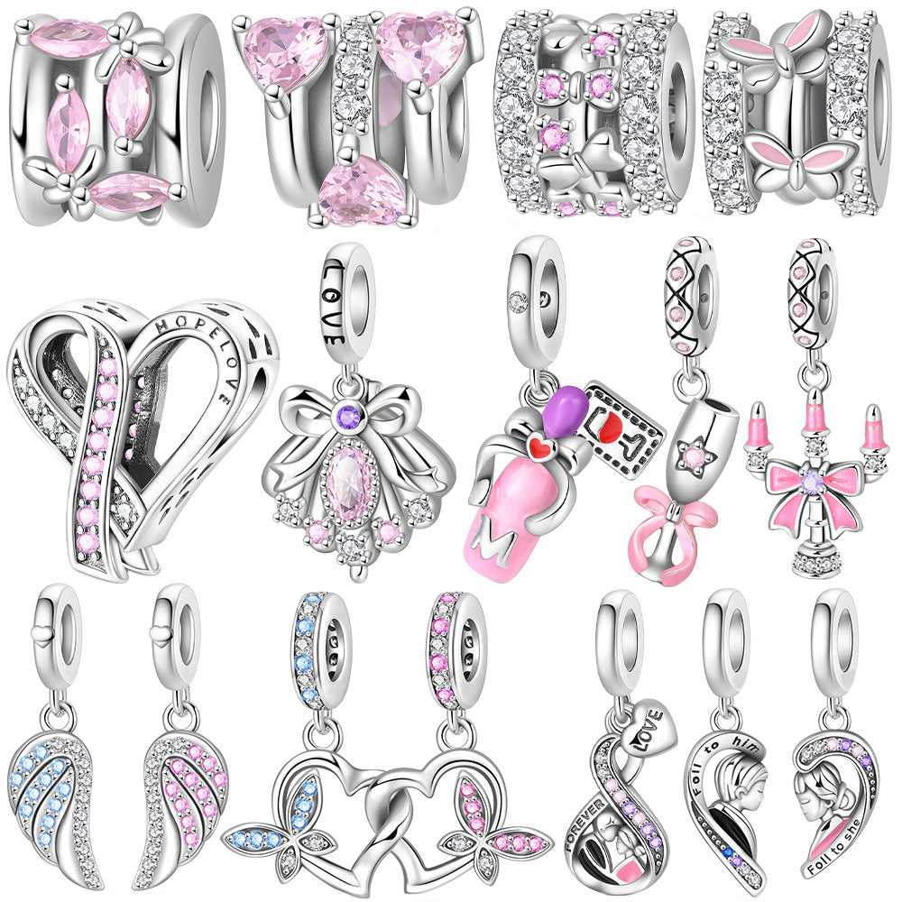 Romantic Butterfly DIY Beaded Pendant Bracelet Accessories