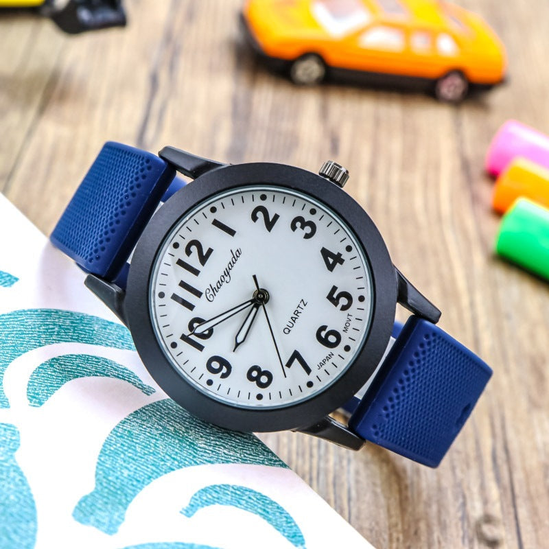 Soft-decorated Waterproof Watch For Children