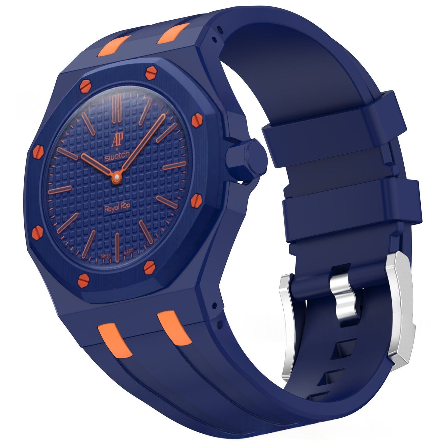 Suitable For The Royal Oak Co-branded Pocket Watch With An Integrated Strap