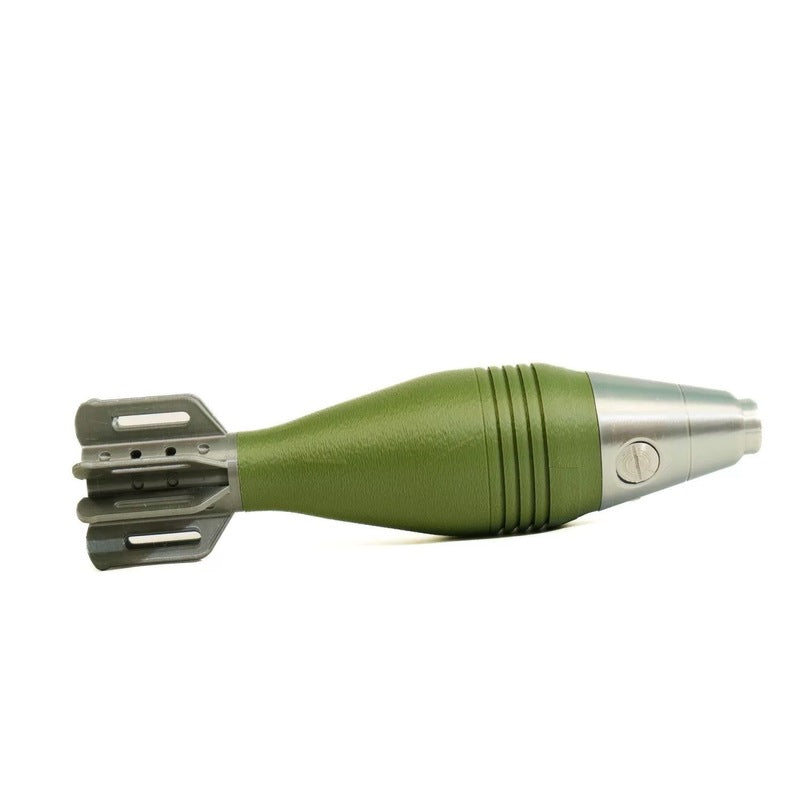 60mm Mortar Shell M2 Pen Holder - Realistic 3D Printed Replica for Office Desk, Home Study Assembly, Storage & Decoration Gift