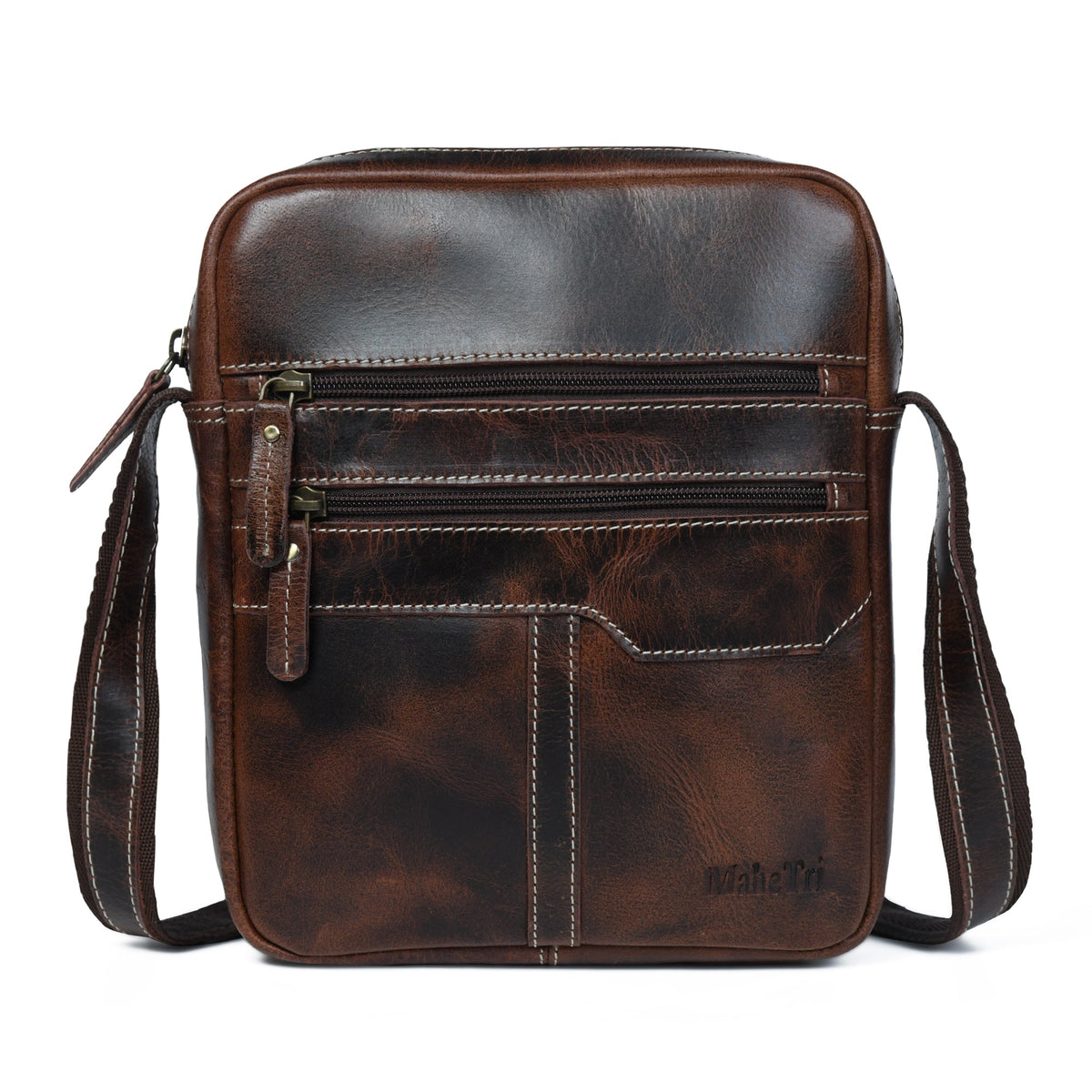 Der Compact Messenger- Dunkelbraun