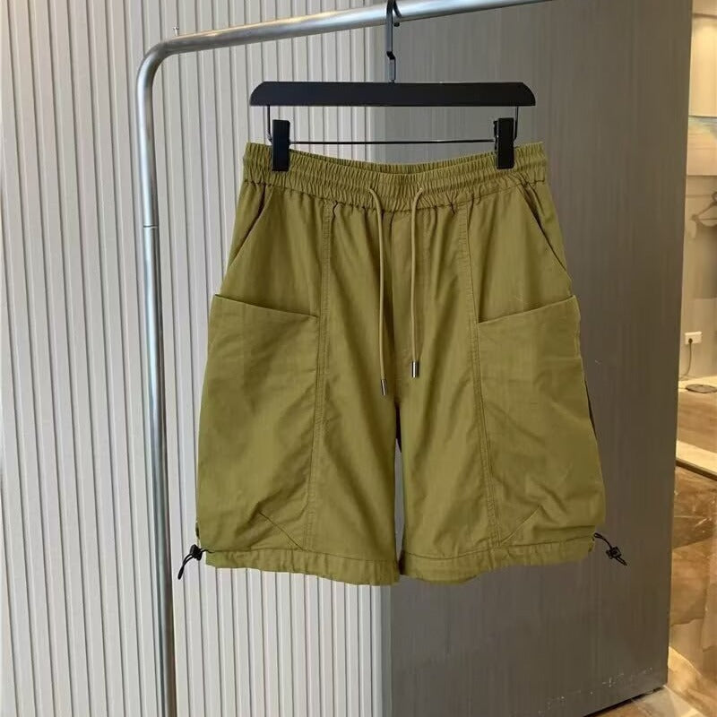 Japanese-style Outdoor Work Shorts For Men, Summer, Thin, Quick-drying