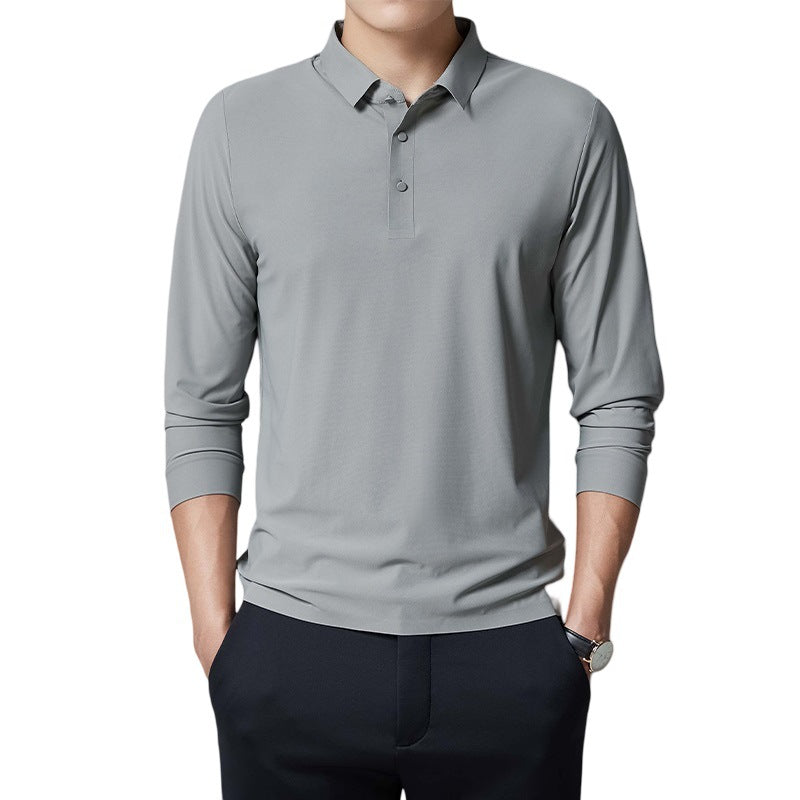 Plus-size Business-casual Stretch Slim-fit Shirt