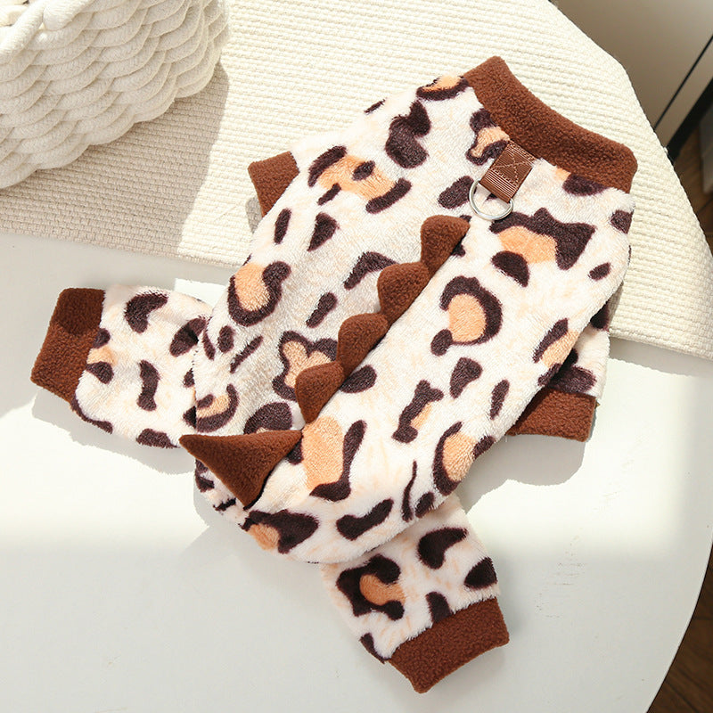 Dog Clothes Autumn And Winter French Bulldog Fleece