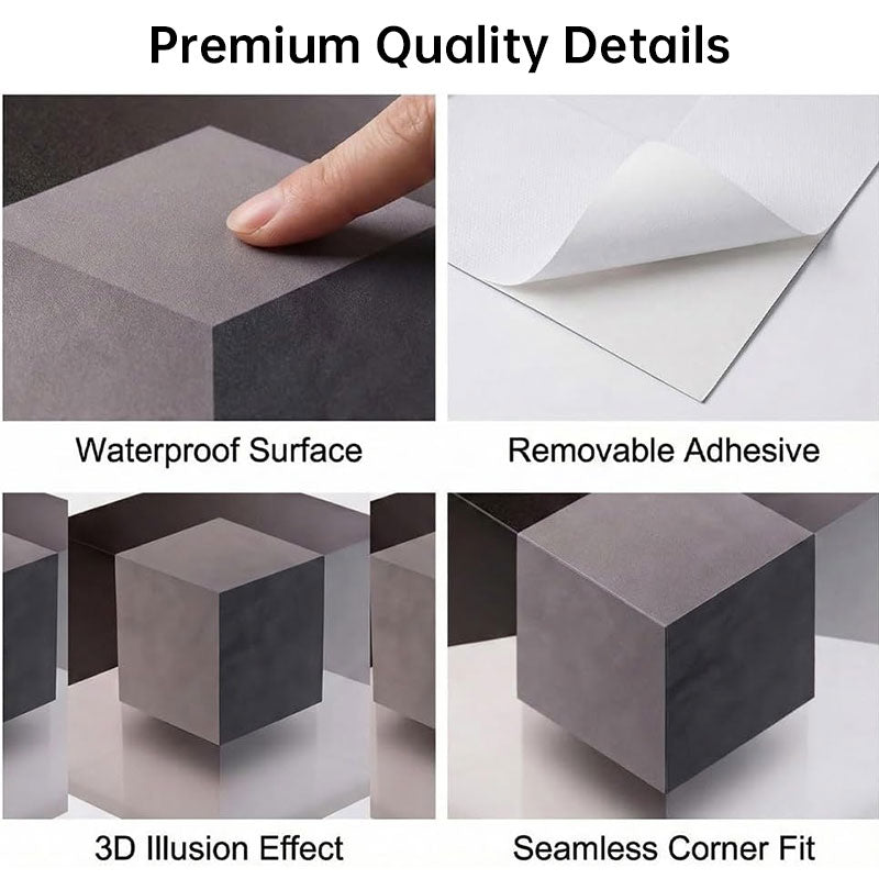 3D Creative Wall Stickers - Reality-Remodeling Illusion Art for Impossible Corners, Home & Wall Decor