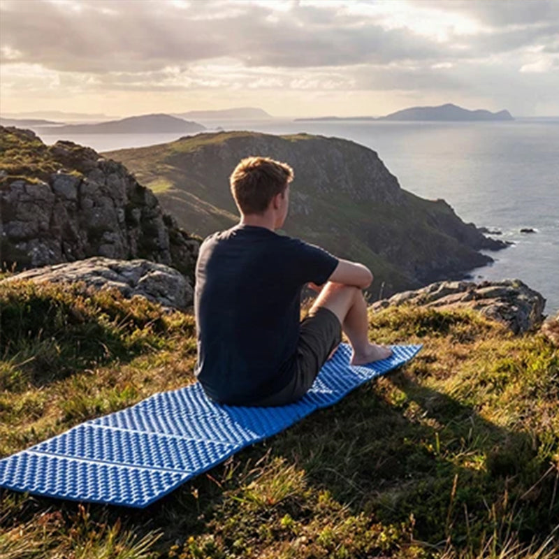 330g Lightweight Foam Camping Mattress | Portable Foldable Sleeping Pad, Moisture-Resistant & Insulated for Hiking, Backpacking